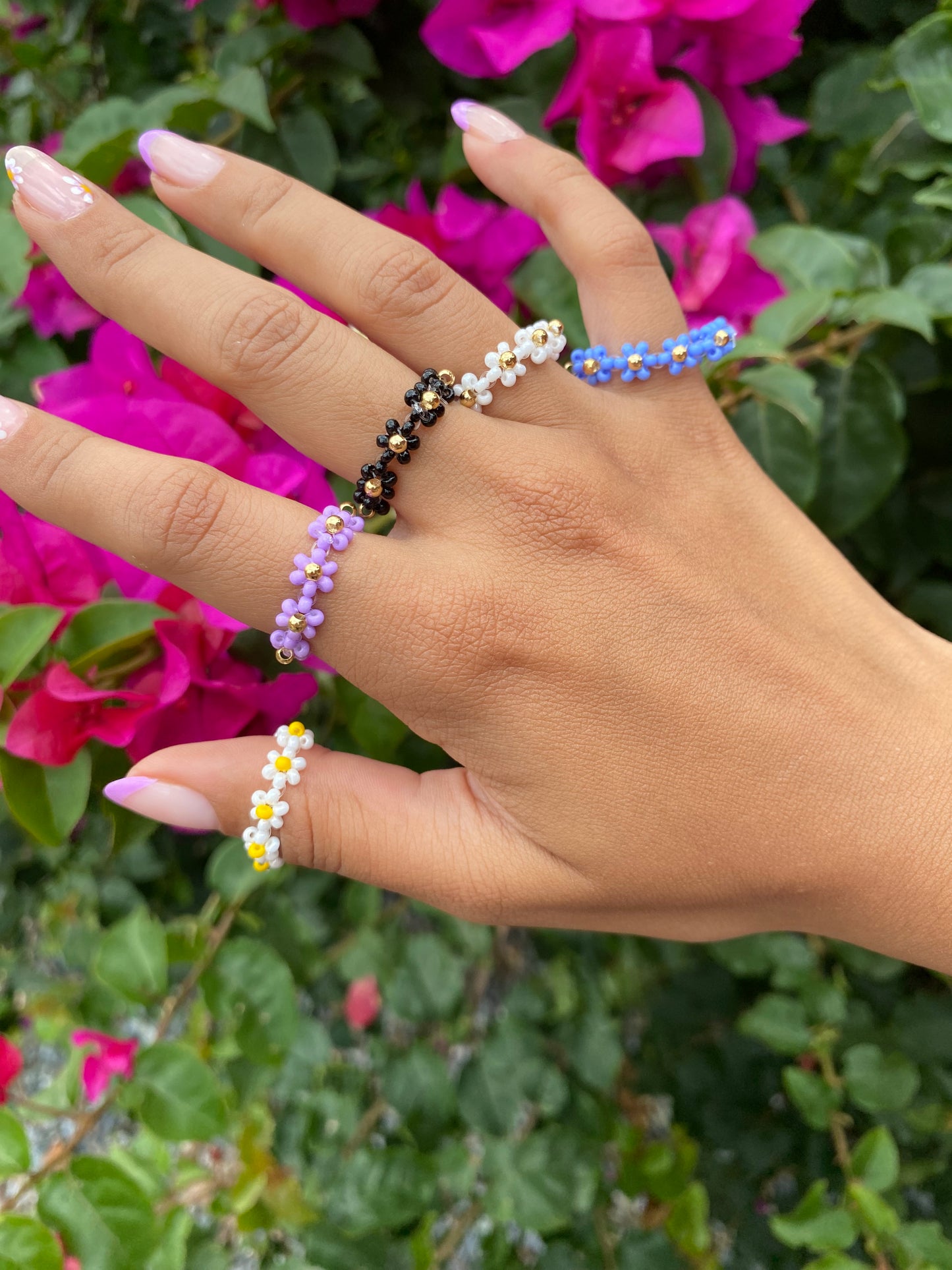 Flower rings
