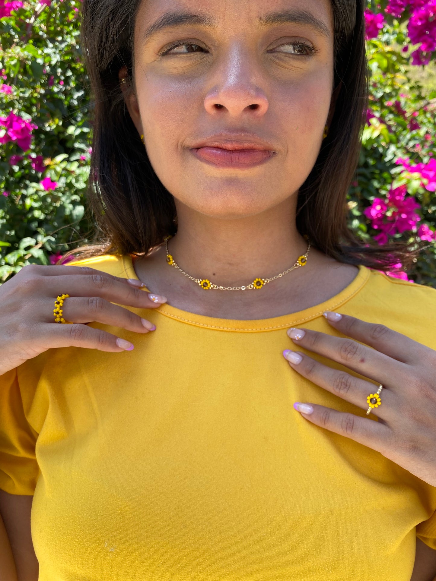 Fiore Sunflower Necklace