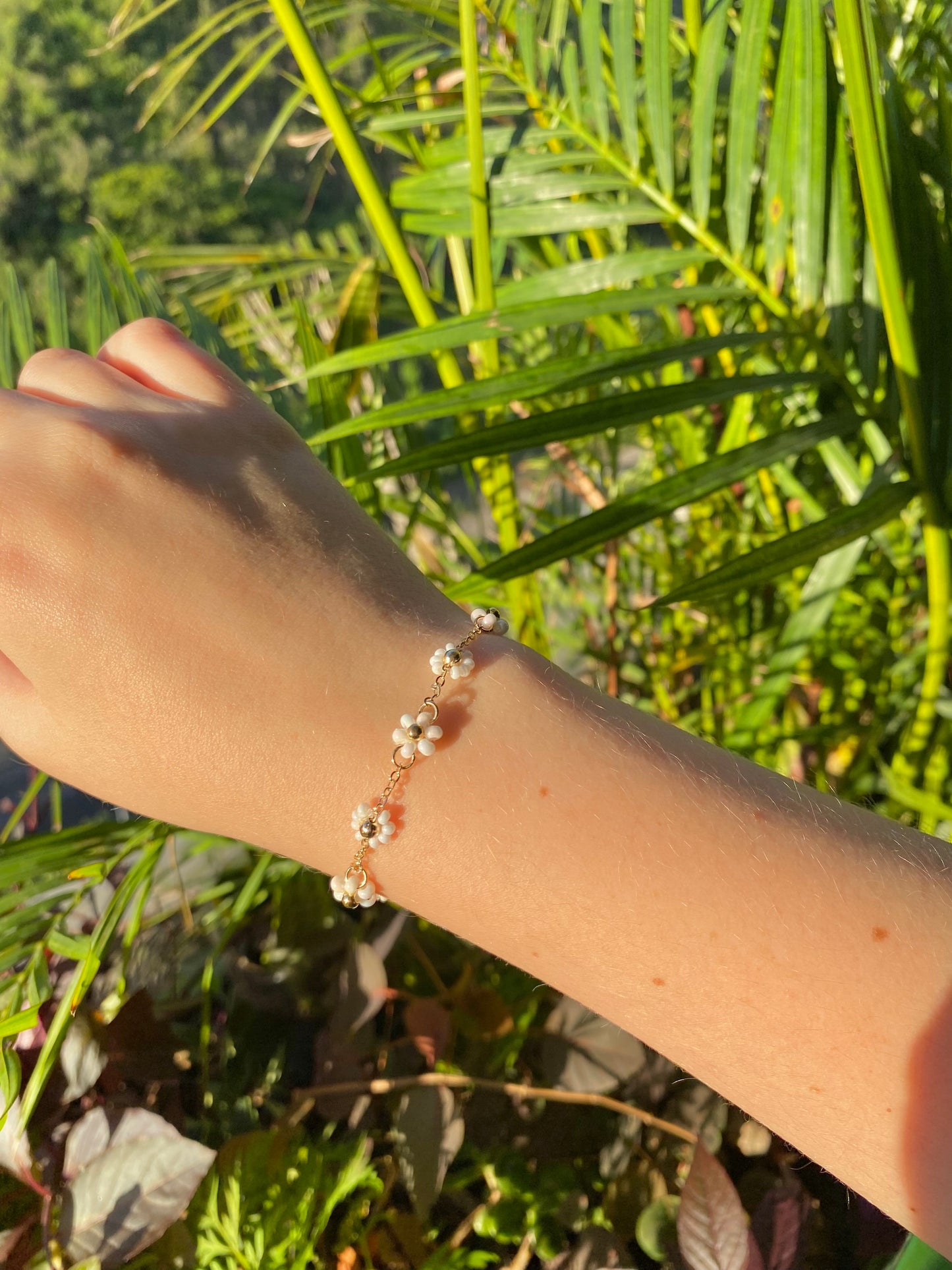 Pulsera Fiore (7 flores)