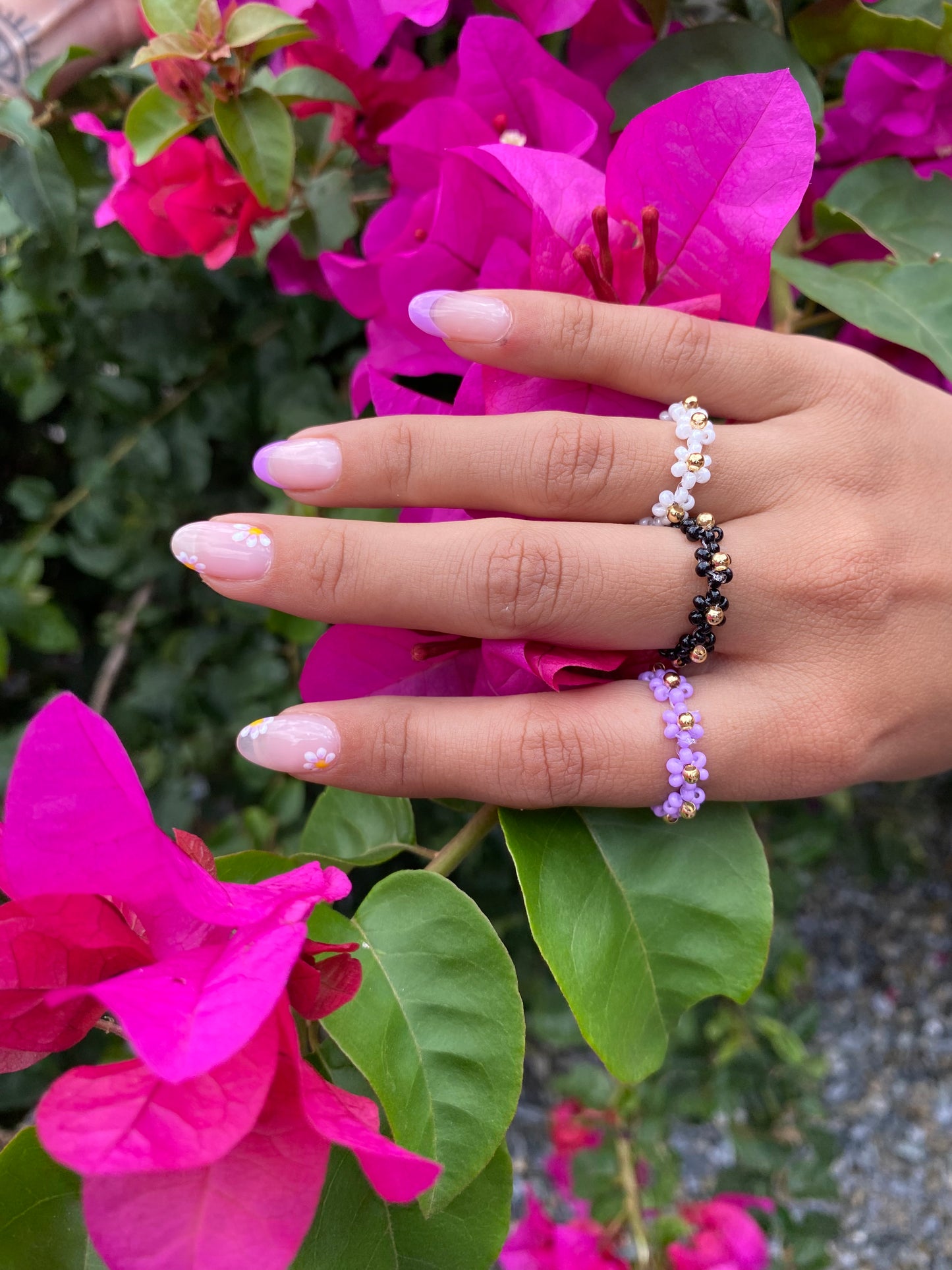 Flower rings