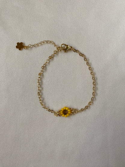 Sunflower Fiore Bracelet (1 flower)