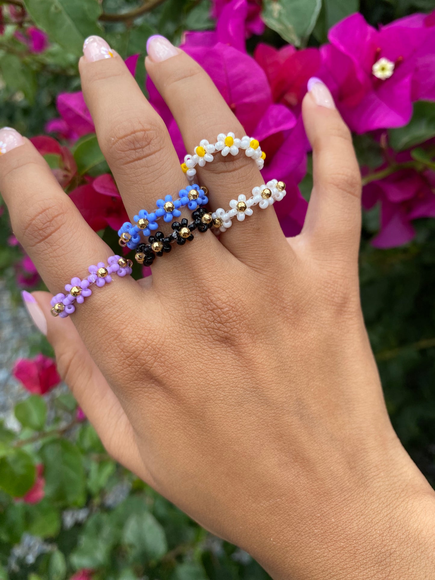 Flower rings