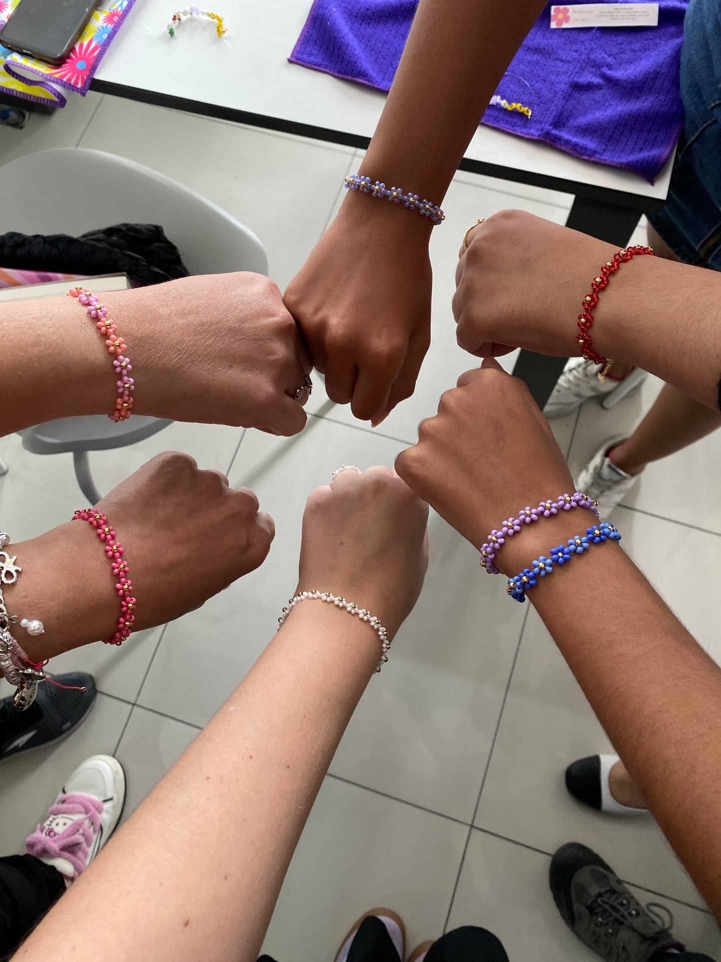 In-Person Course - Learn to Make Flower Bracelets!