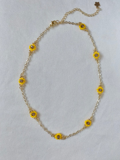 Fiore Sunflower Necklace
