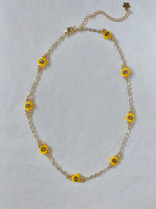 Fiore Sunflower Necklace