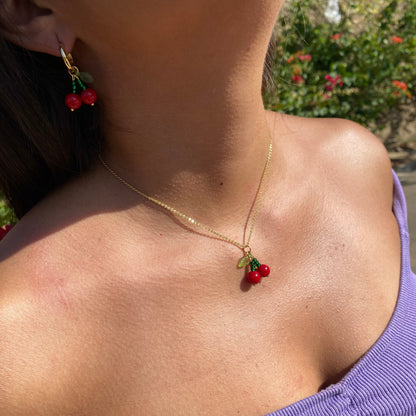 Cherry Boom Necklace