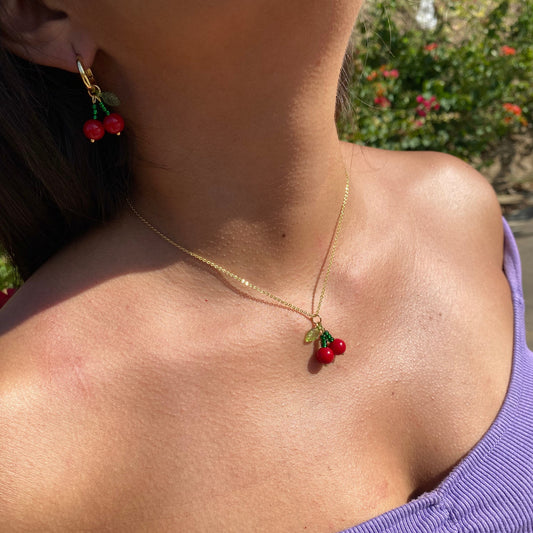 Cherry Boom Necklace