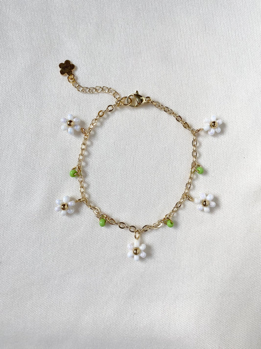 Blooming Bracelet (with leaves)
