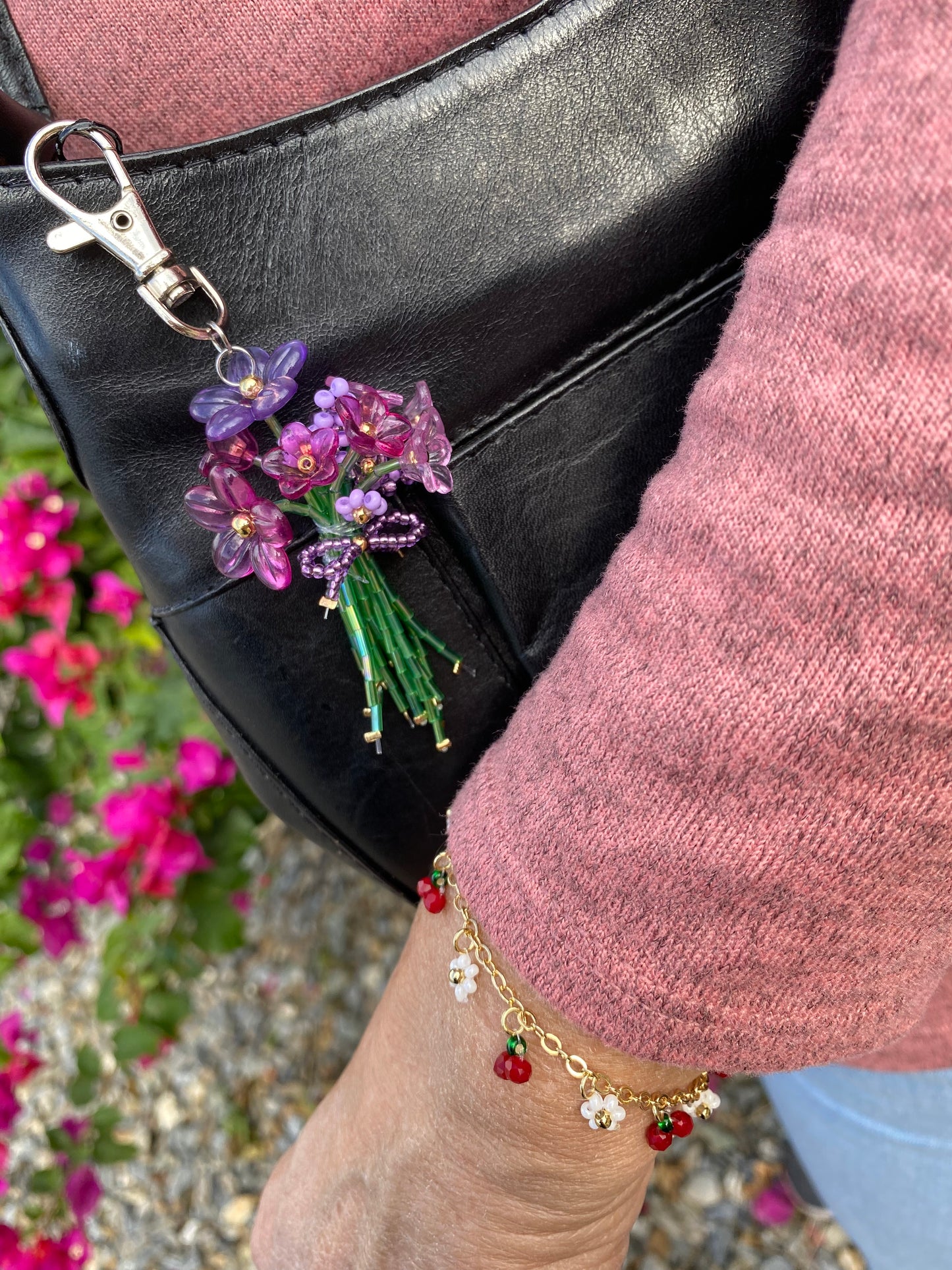 Spring Keychain