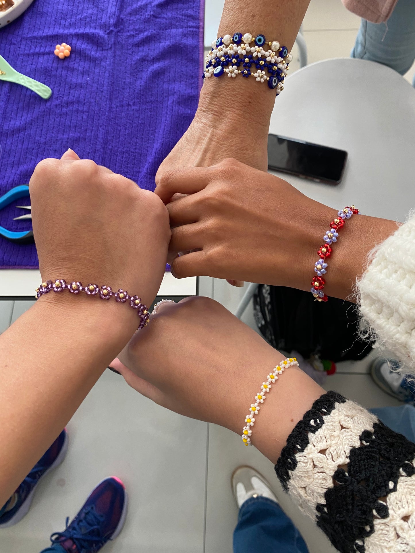 In-Person Course - Learn to Make Flower Bracelets!
