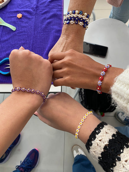 In-Person Course - Learn to Make Flower Bracelets!