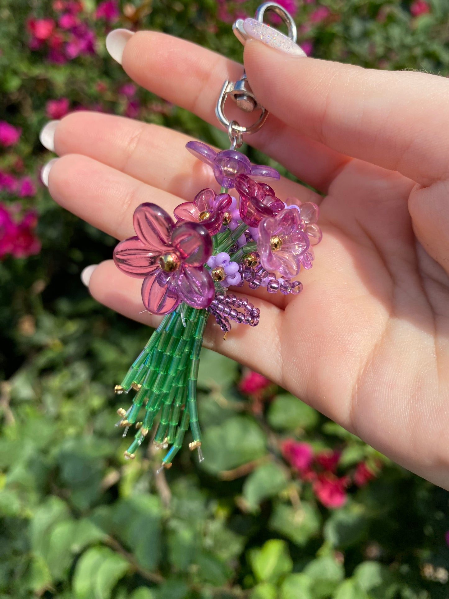 Spring Keychain