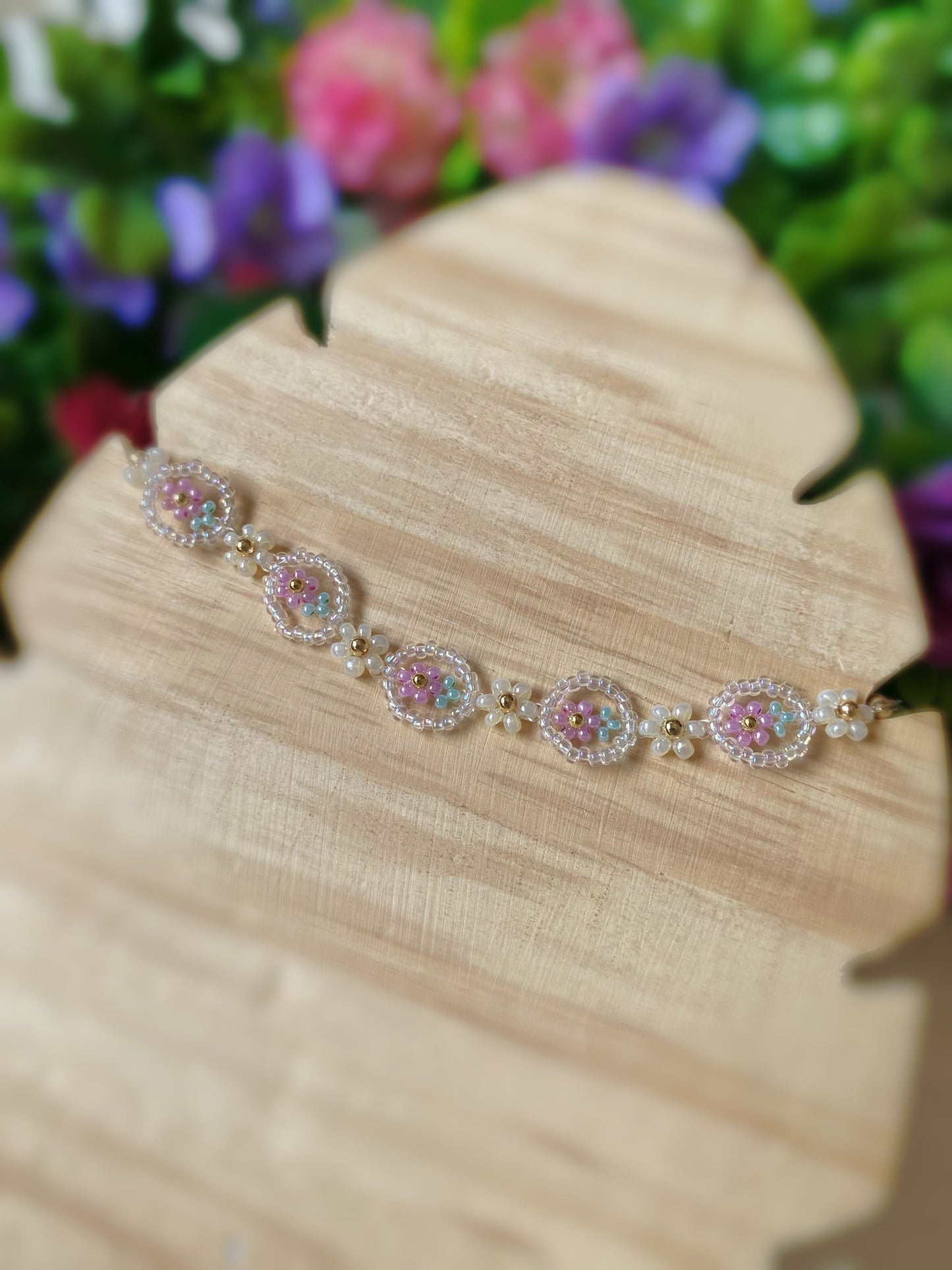 Choker Vintage Flowers