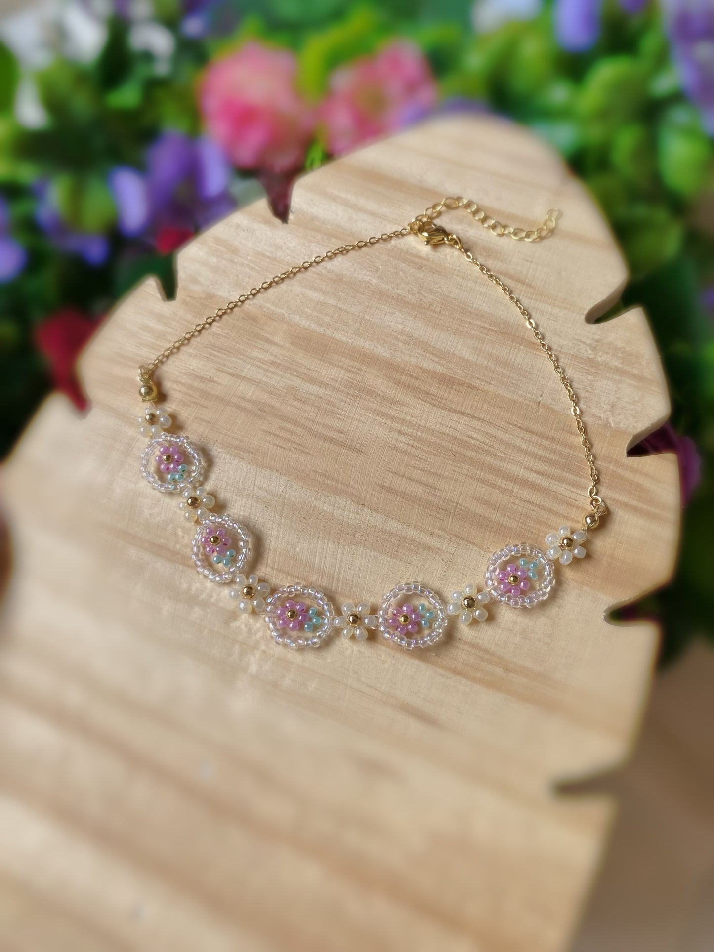 Choker Vintage Flowers