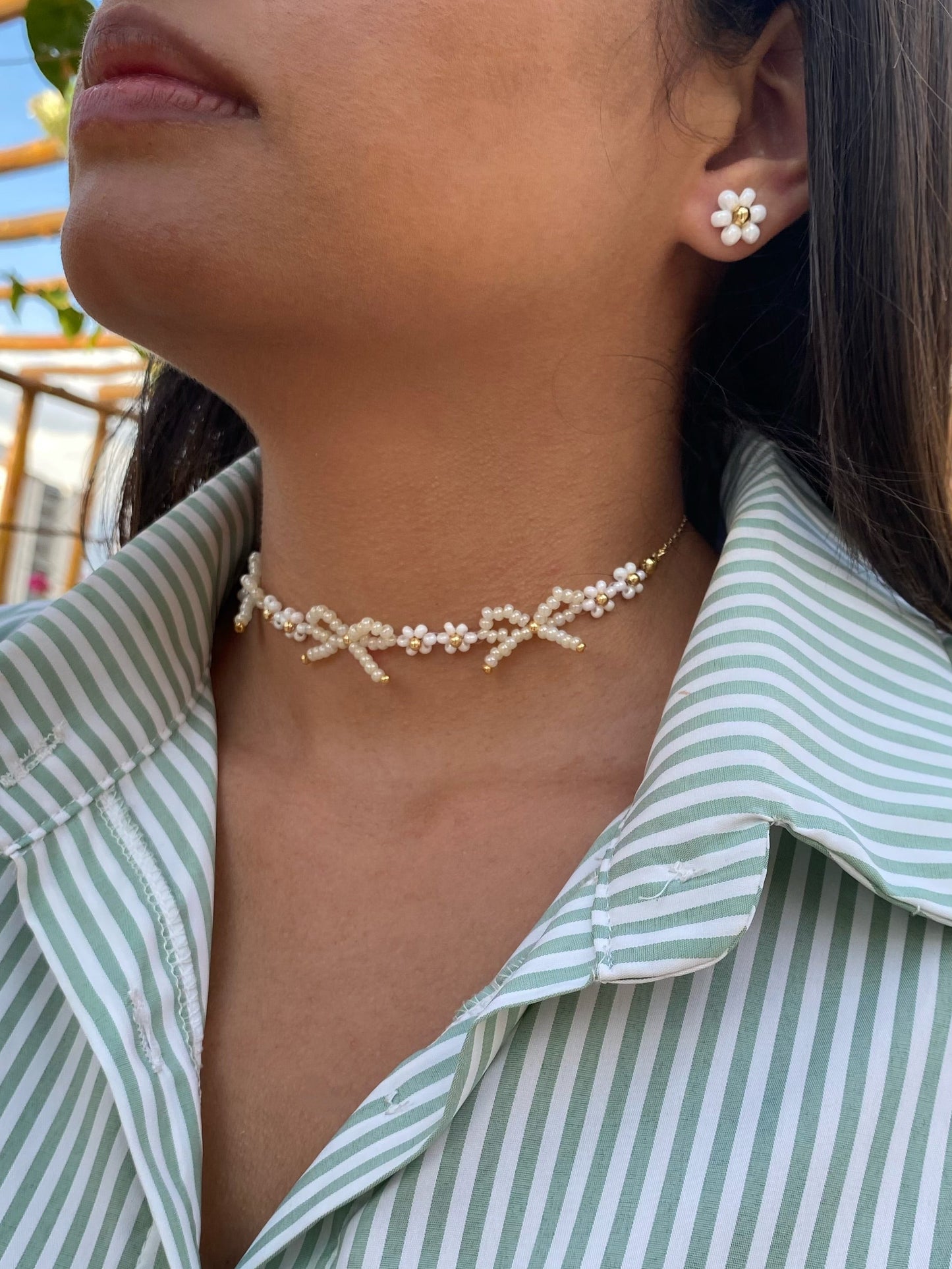Choker Coquette Flowers