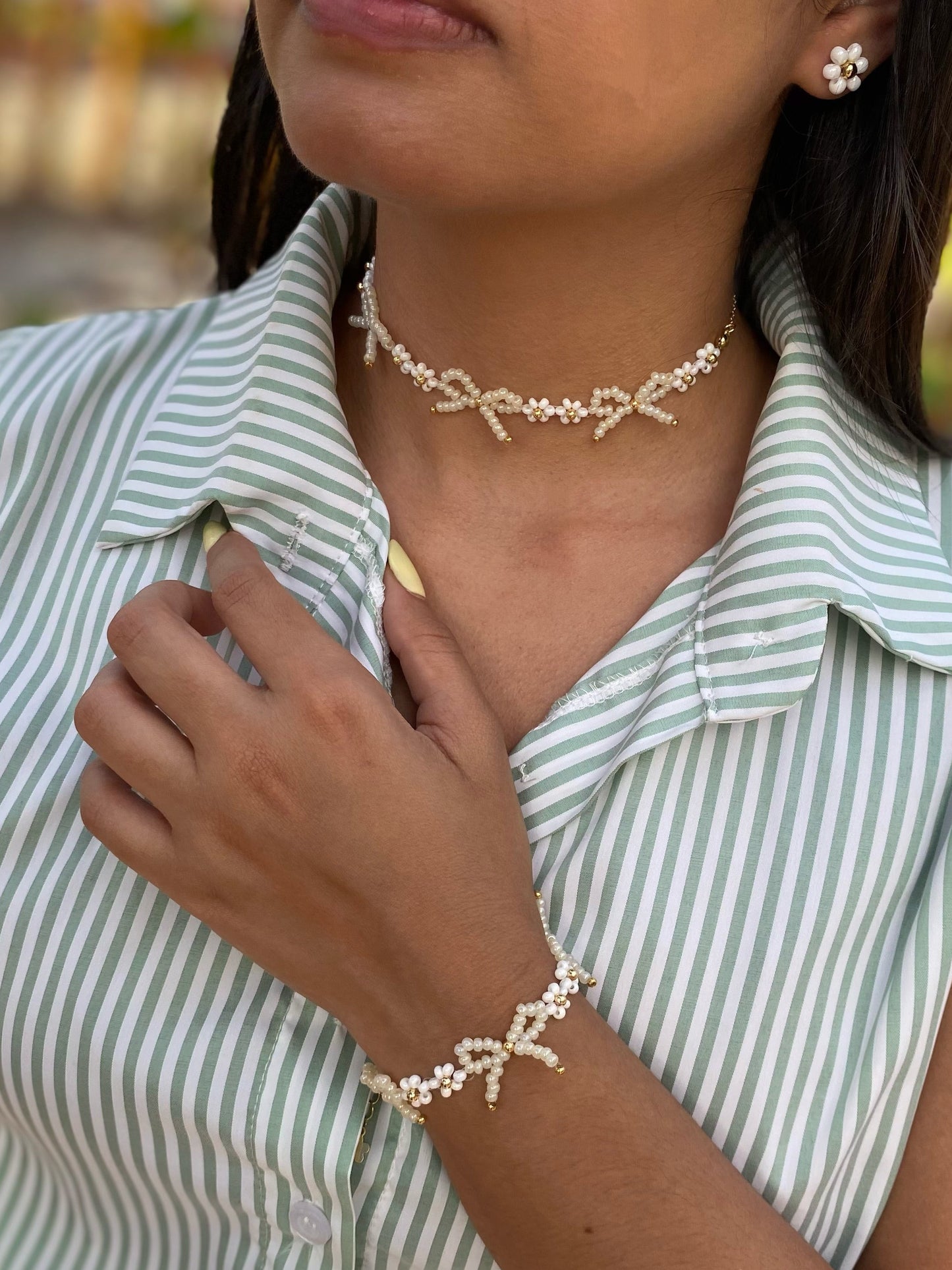 Pulsera Coquette Flowers
