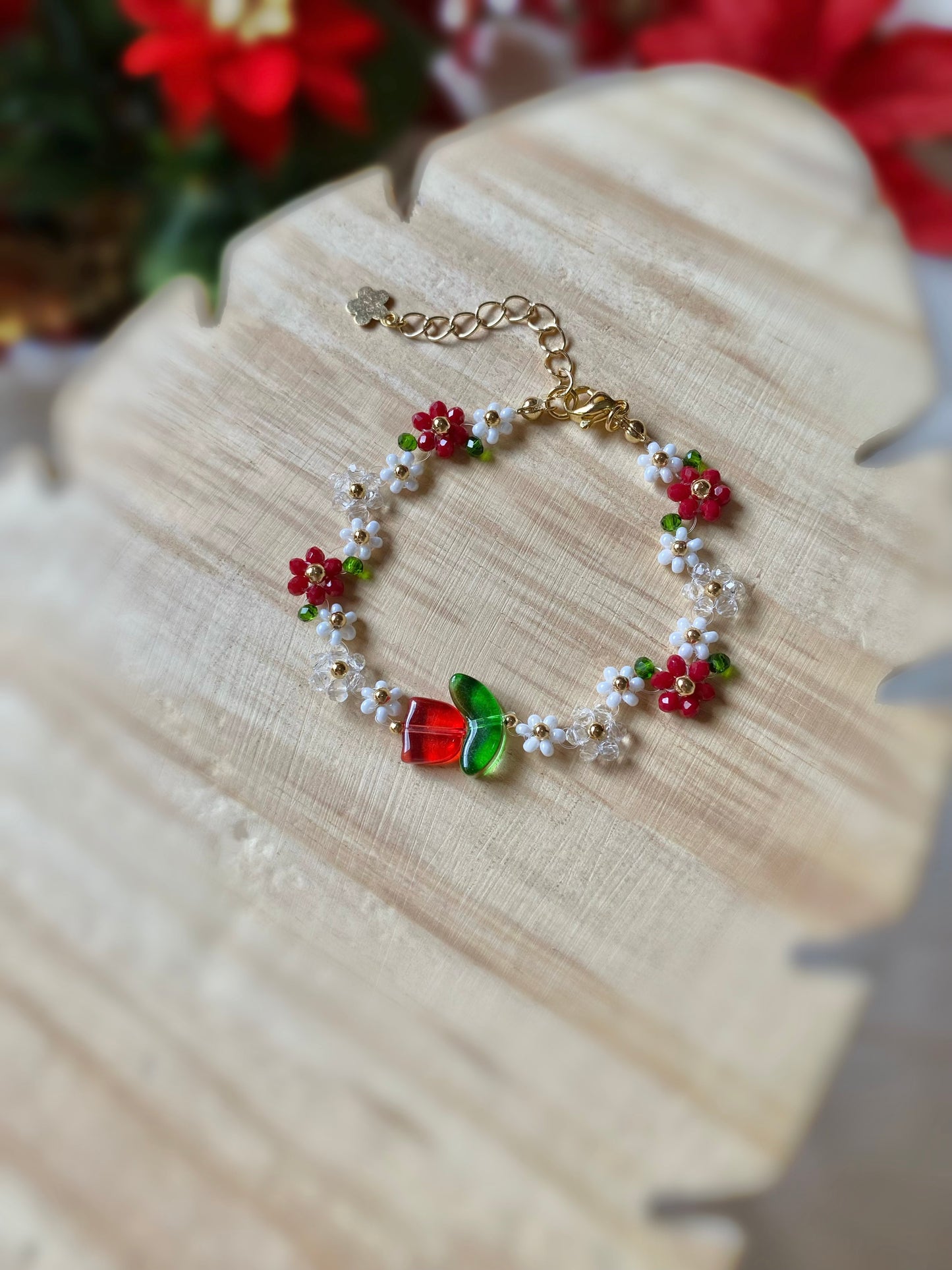 Pulsera de Tulipán rojo
