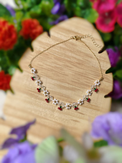 Choker Icy Cherry