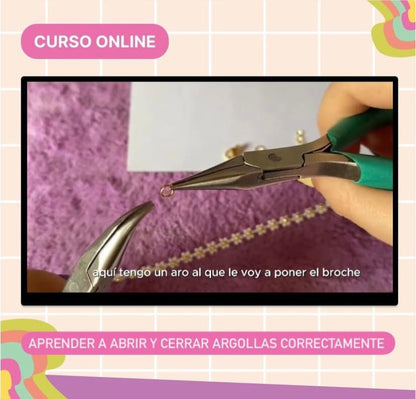 Curso Online - ¡Aprende a hacer pulseras de flores!